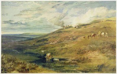 Dartmoor: Die Quelle des Tamar und des Torridge, ca. 1813
